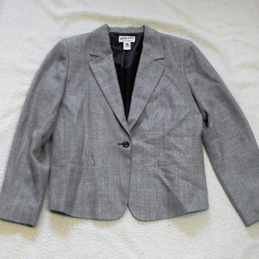 Pendleton Blazer Wool Blend Blazer - image 1